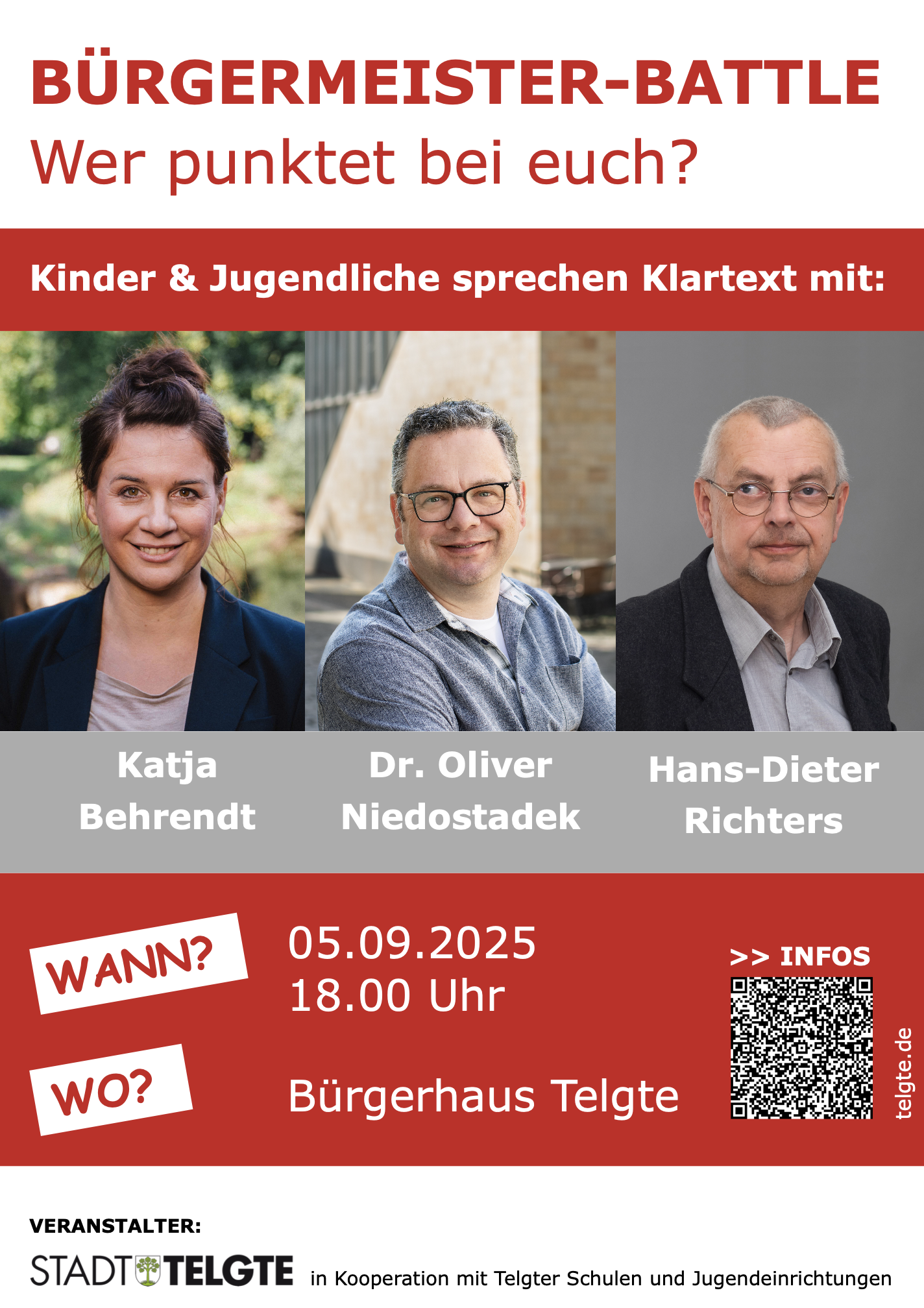 Bürgermeister-Battle - Wer punktet bei euch?