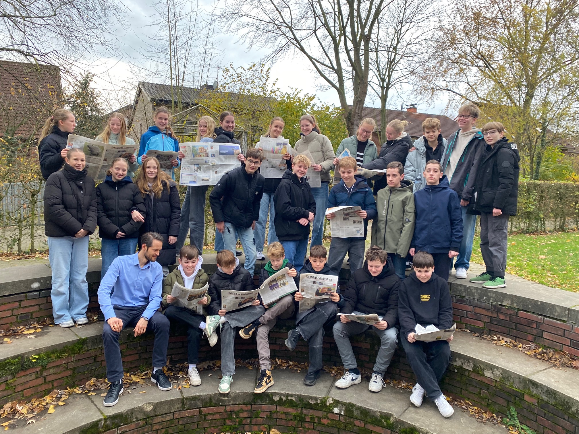Zeitungsprojekt in der 8d